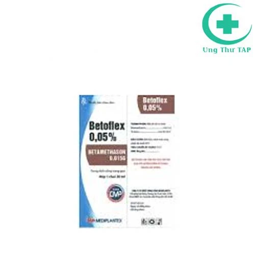 Betoflex 0,05%- Thuốc điều trị hiệu quả các vấn đề về tai mũi họng