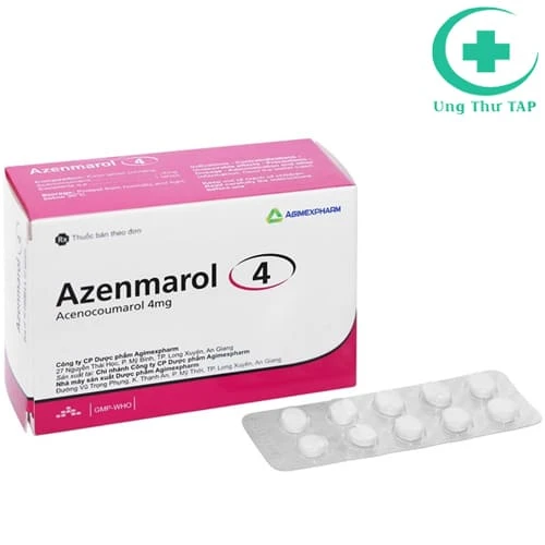 Azenmarol 4 Agimexpharm - Thuốc điều trị huyết khối tĩnh mạch