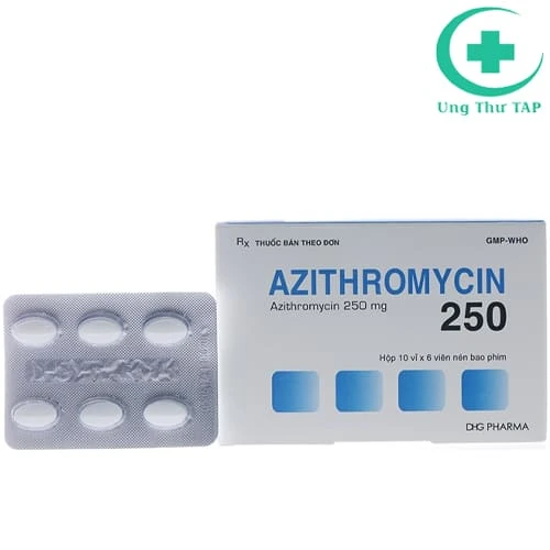 Azithromycin 250 - Thuốc điều trị bệnh nhiễm khuẩn hiệu quả