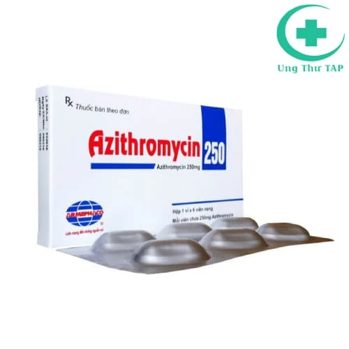 Azithromycin 250mg Armephaco - Thuốc nhiễm khuẩn chất lượng