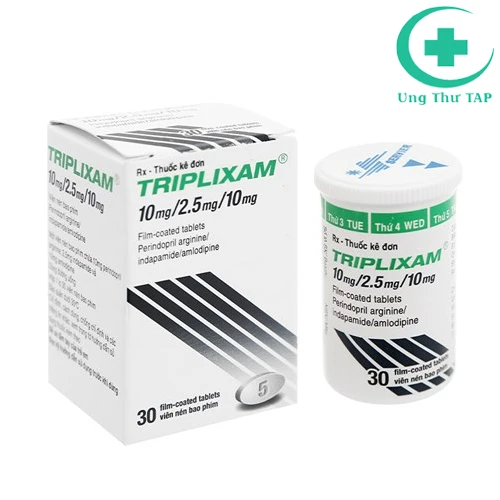 Triplixam 10mg/2.5mg/10mg - Thuốc điều trị tăng huyết áp
