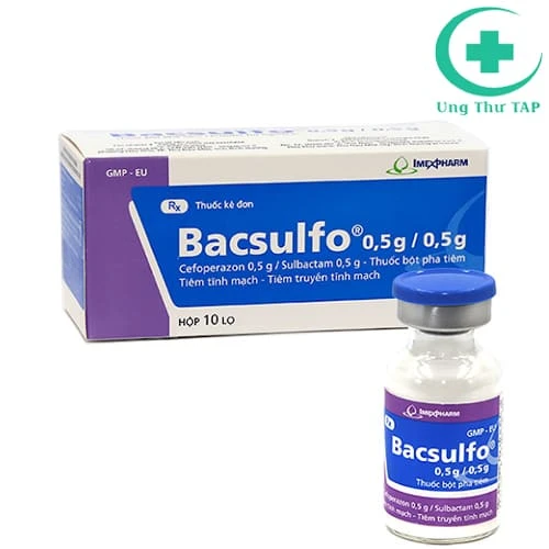 Bacsulfo 1g/0,5g - Thuốc điều trị nhiễm khuẩn của Imexpharm
