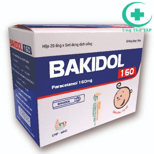Bakidol 160 - Thuốc giảm đau, hạ sốt hiệu quả của Phương Đông