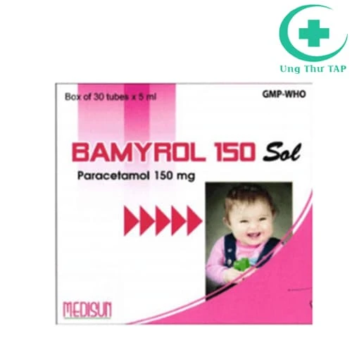 Bamyrol 150 Sol - Thuốc giảm đau, hạ sốt chất lượng