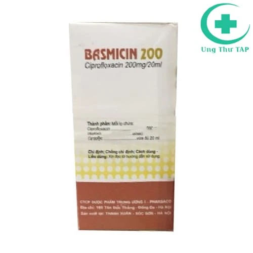 Basmicin 200 - Thuốc điều trị nhiễm khuẩn của Pharbaco