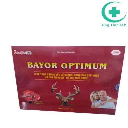 Bayor Optimum - Giúp hỗ ăn ngủ tốt, tăng cường sức đề kháng 