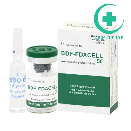 BDF-FDACELL 50 - Thuốc trị bệnh bạch cầu dòng lympho hiệu quả
