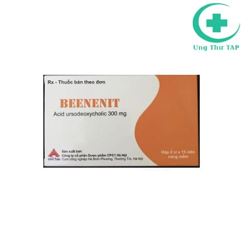 Beenenit 300mg - Thuốc làm tan sỏi mật, cải thiện chức năng gan