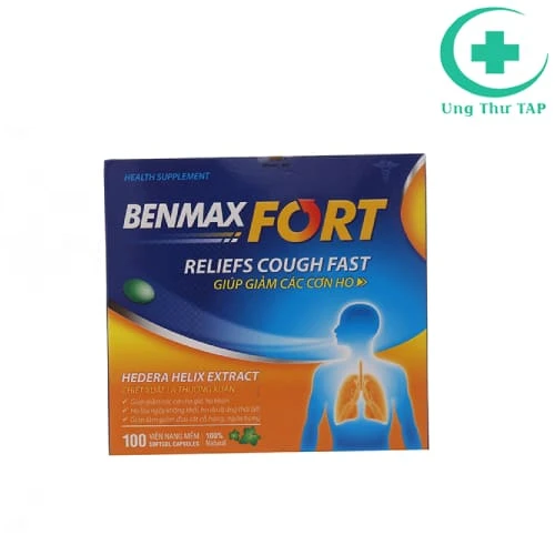 Benmax Fort Thanh Hằng - Hỗ trợ viêm họng, viêm phế quản