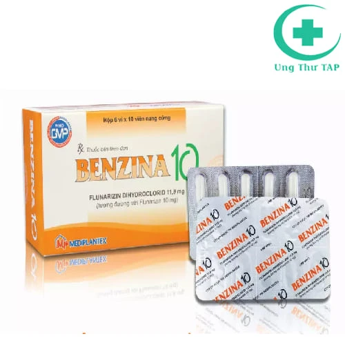 Benzina 10  - Thuốc  điều trị đau nửa đầu, rối loạn tiền đình
