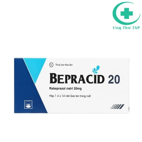 Bepracid 20 - Thuốc điều trị trào ngược, viêm loét dạ dày
