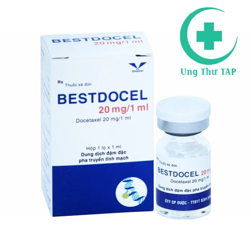 Bestdocel 20mg/1ml - Thuốc kết hợp điều trị các ung thư hiệu quả
