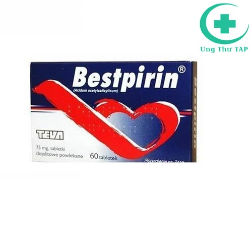 Bestpirin - Thuốc dự phòng thứ phát nhồi máu cơ tim, đột quỵ