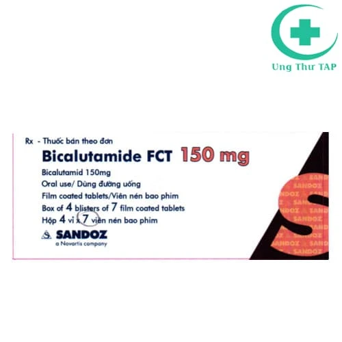 Bicalutamide FCT 150mg Sandoz - Điều trị ung thư tiền liệt tuyến