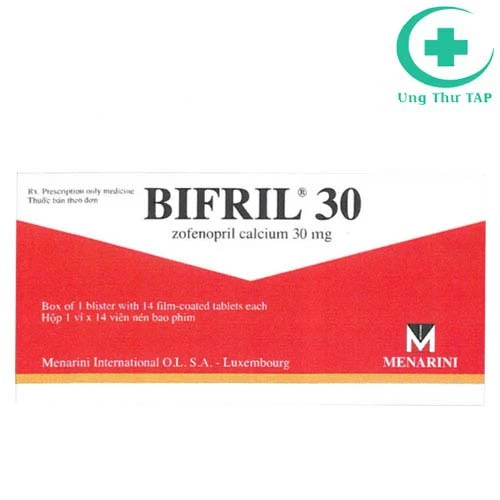Bifril 30 mg - Thuốc điều trị tăng áp huyết và phòng chống đột quỵ