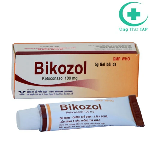Bikozol 100mg/ 5g - Thuốc điều trị bệnh nấm da và niêm mạc