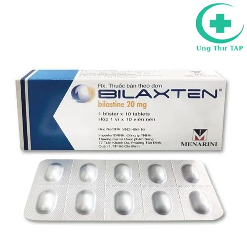 Bilaxten - Điều trị viêm mũi dị ứng, mề đay, dị ứng ngoài da