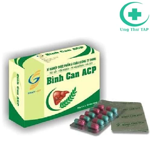 Bình can ACP - Thuốc điều trị viêm gan, suy chức năng gan