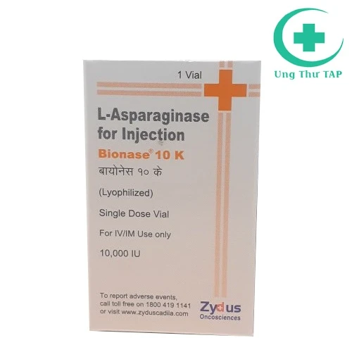 Bionase 10k (L-asparaginase) - Thuốc điều trị ung thư của Zydus