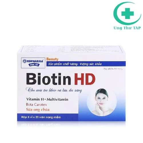 Biotin HD - Sản phẩm hỗ trợ làm đẹp da và tóc hiệu quả