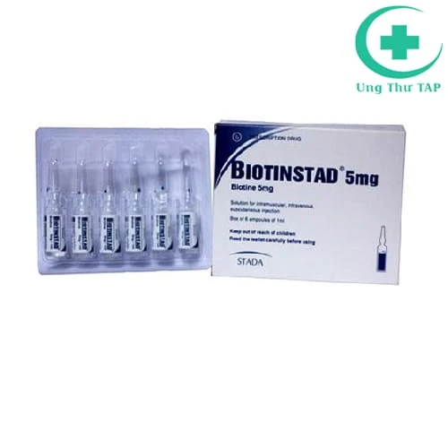 BiotinStad 5mg -  Thuốc điều trị viêm, viêm lưỡi của Pymepharco