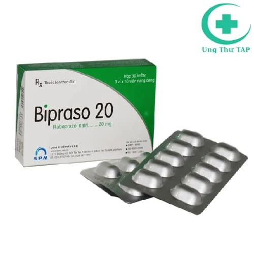 Bipraso 20 - Thuốc trị viêm loét dạ dày, tá tràng hàng đầu