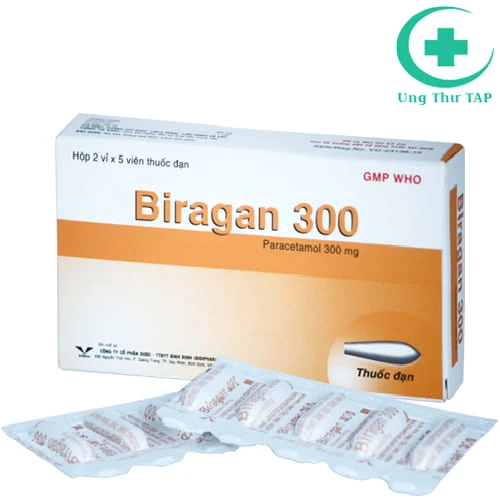 Biragan 300 - Thuốc giảm đau, hạ sốt hiệu quả