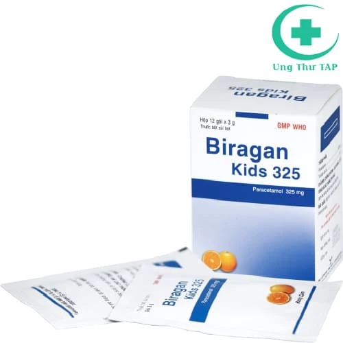 Biragan Kids 325 - Thuốc giảm đau, kháng viêm, hạ sốt của Bidiphar