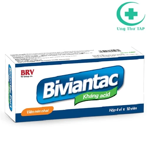 BIVIANTAC 400mg - Thuốc trị viêm loét dạ dày, tá tràng