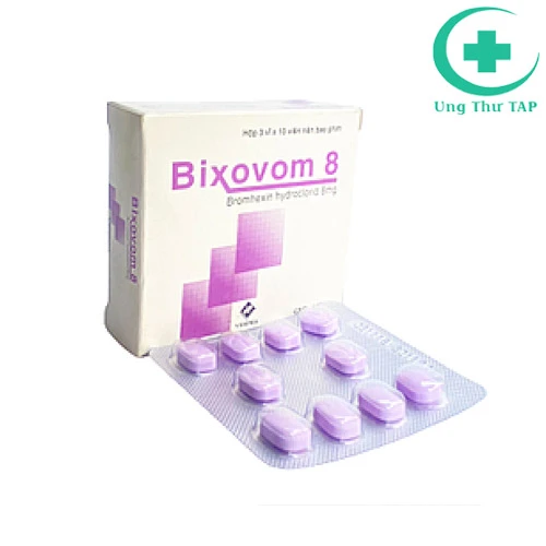 Bixovom 8 - Điều trị bệnh đường hô hấp tăng tiết đàm, khó long đờm