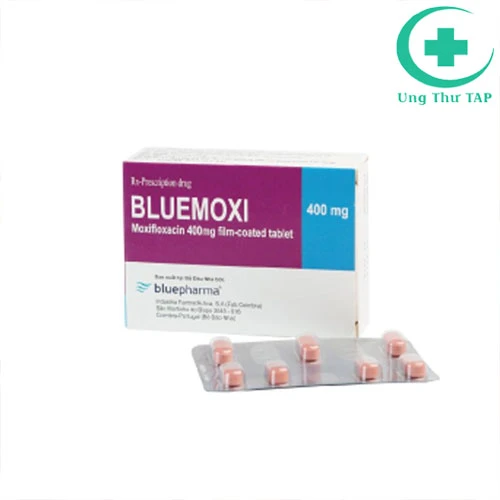 Bluemoxi 400mg - Thuốc hỗ trợ điều trị nhiễm khuẩn, nhiễm nấm