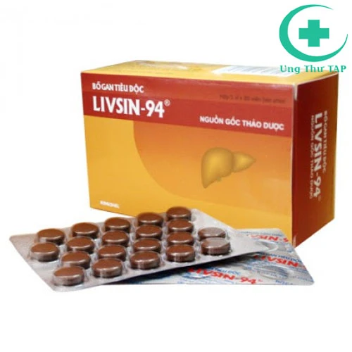 Bổ gan tiêu độc livsin 94 - hỗ trợ điều trị các bệnh về gan