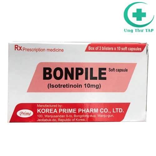 Bonpile 10mg - Thuốc điều trị mụn trứng cá mức độ nặng