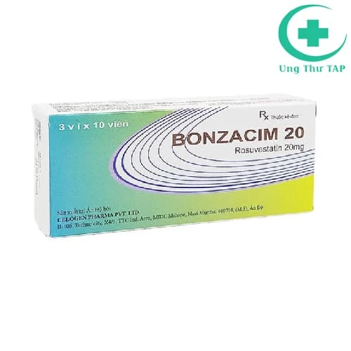 Bonzacim 20 - Thuốc điều trị tăng cholesterol máu hiệu quả