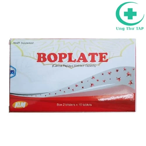 Boplate (viên) - Sản phẩm hỗ trợ tăng cường tái tạo tiểu cầu