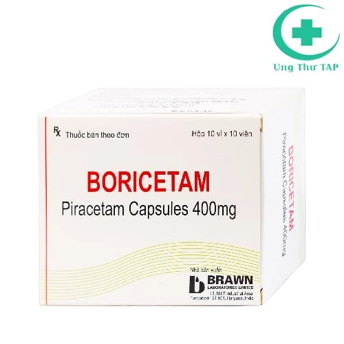 Boricetam 400mg - Thuốc điều trị hợp suy giảm trí tuệ