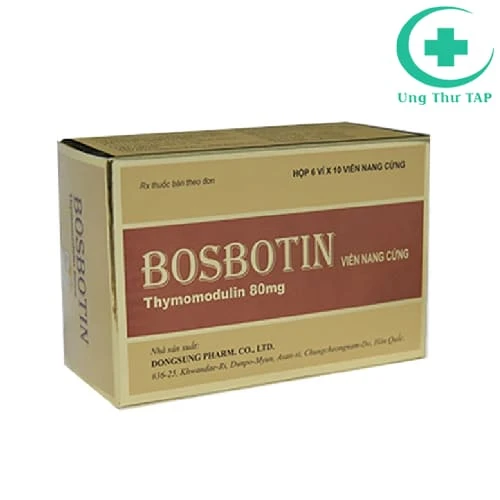 Bosbotin - Thuốc hỗ trợ tăng cường hệ miễn dịch của  Hàn Quốc