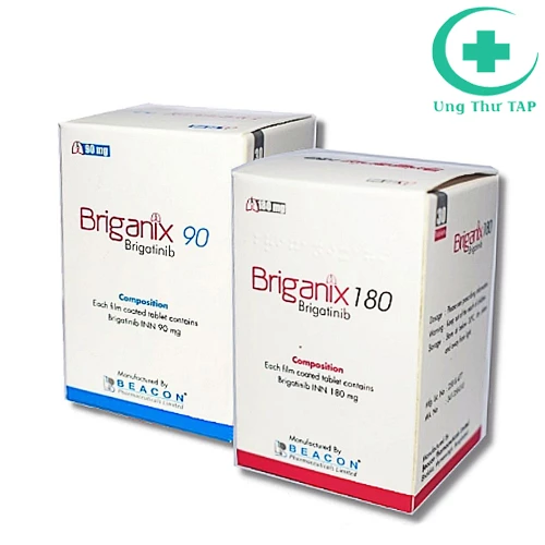 Briganix 90mg/180mg - Thuốc điều trị ung thư phổi của Beacon