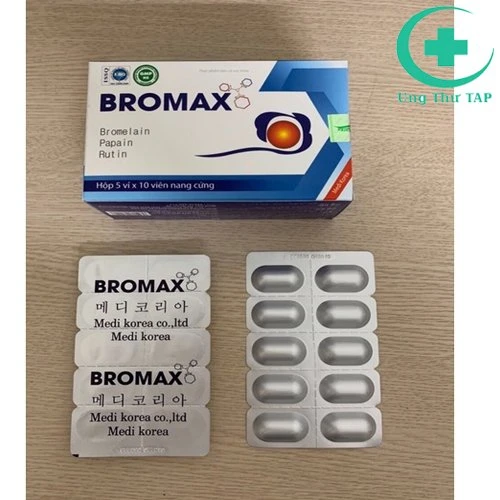 Bromax - Viên uống giúp giảm viêm, phù nề hiệu quả
