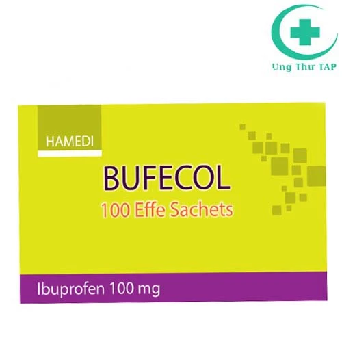 Bufecol 100 Effe Sachets - Thuốc giúp giảm đau và kháng viêm