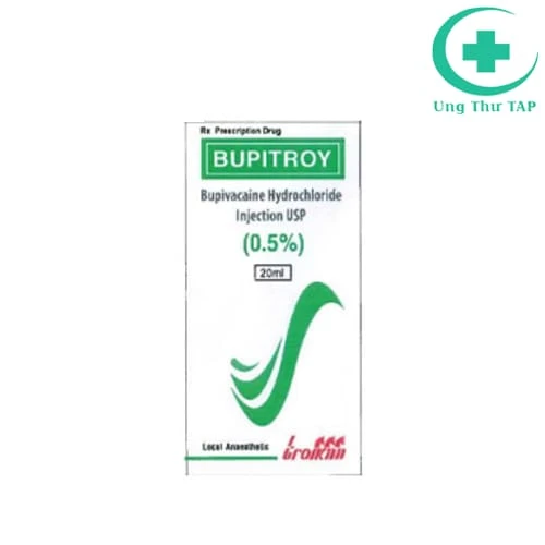 Bupitroy 0,5% 20ml Troikaa - Thuốc gây tê tại chỗ của Ấn Độ