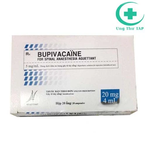 Bupivacain Kabi 20mg/4ml -  Thuốc giúp gây mê tủy sống 