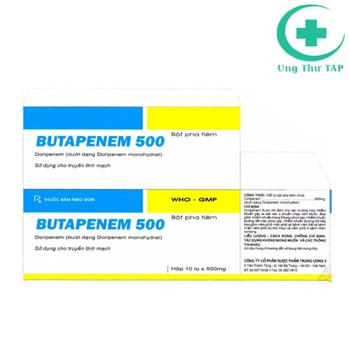 Butapenem 500 - Thuốc điều trị nhiễm khuẩn, nhiễm kí sinh trùng