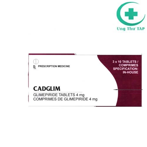 Cadglim 4 - Thuốc giúp ổn định đường hiệu quả và an toàn