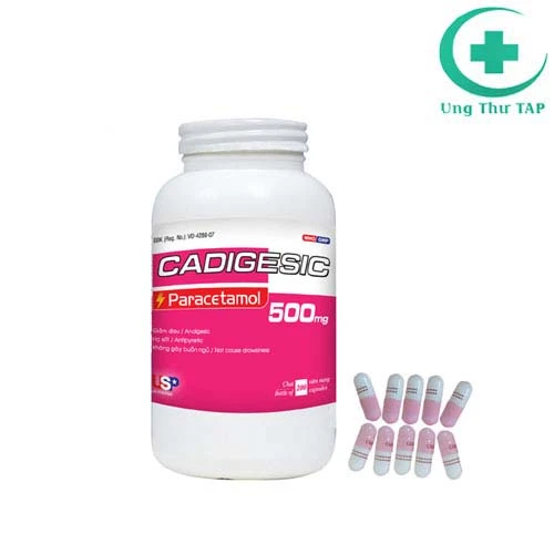 Cadigesic 500 - Thuốc dùng trong giảm đau và hạ sốt