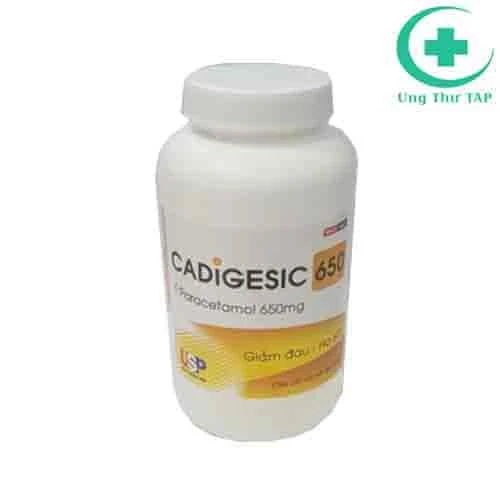 Cadigesic 650 USP (lọ) - Thuốc giảm đau, hạ sốt