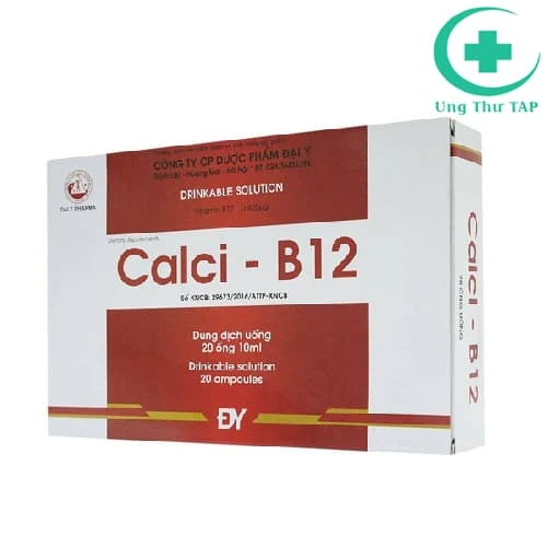Calci - B12 Đại Uy - Sản phẩm hỗ trợ ngăn ngừa loãng xương