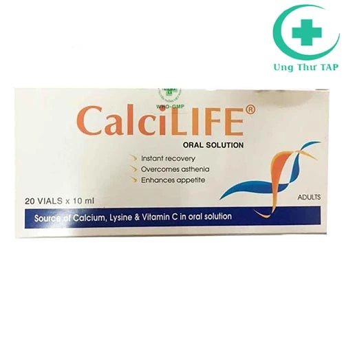 Calcilife 10ml OPV - Thuốc phòng và điều trị thiếu vitamin C