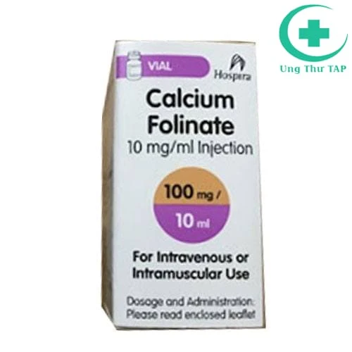 Calcium Folinate 10mg/ml Injection Hospira - Thuốc giải độc