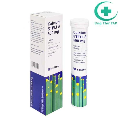 Calcium Stella 500mg - Thuốc điều trị thiếu hụt canxi ở phụ nữ